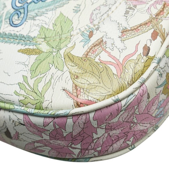 Gucci Tiger Botanical Jackie Shoulder Bag white multi leather - Picture 4 of 10